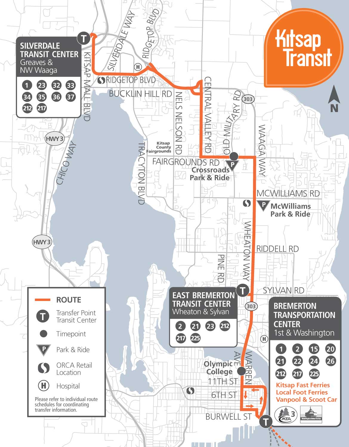 217 Bremerton/Silverdale East Kitsap Transit