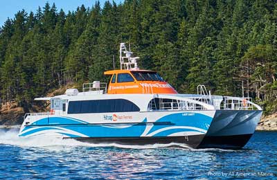 Bremerton Seattle Fast Ferry - Lady Swift