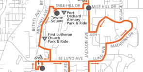 Route 9 South Park map