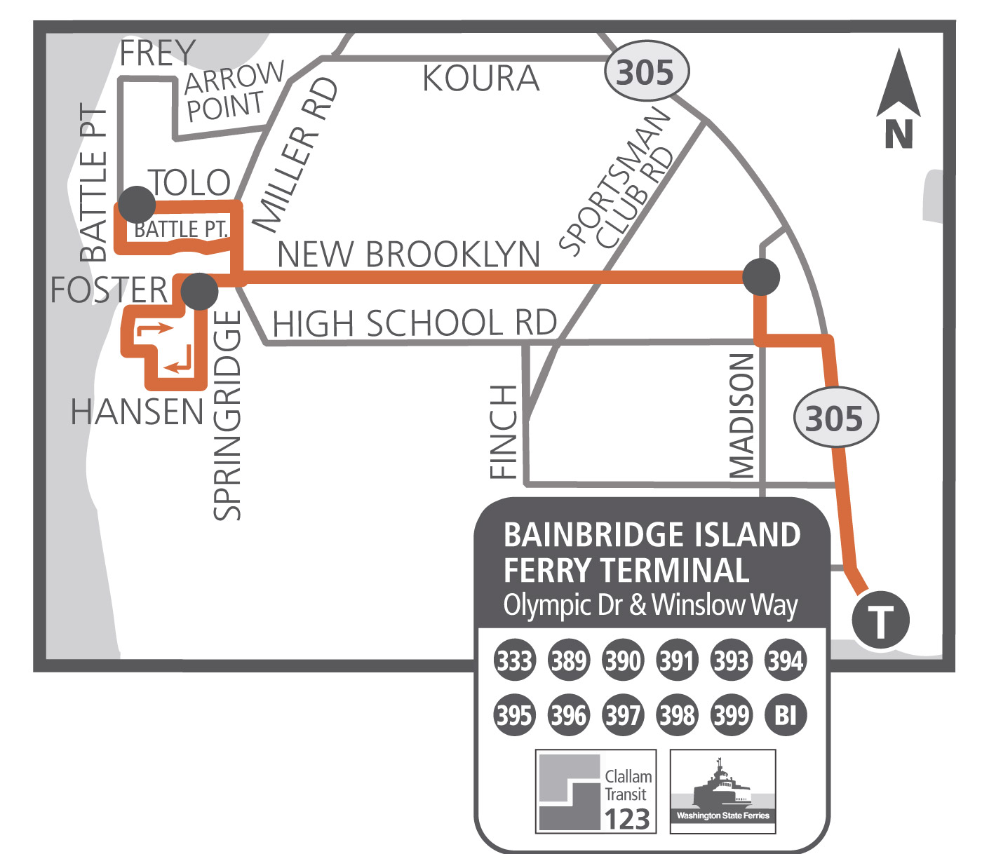 389 - Fletcher Bay | Kitsap Transit