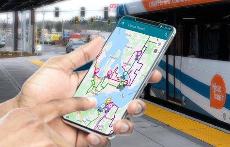 Kitsap Transit Tracker App