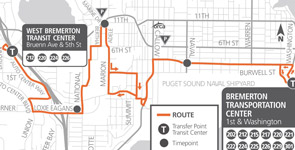 Route 228-Marion map