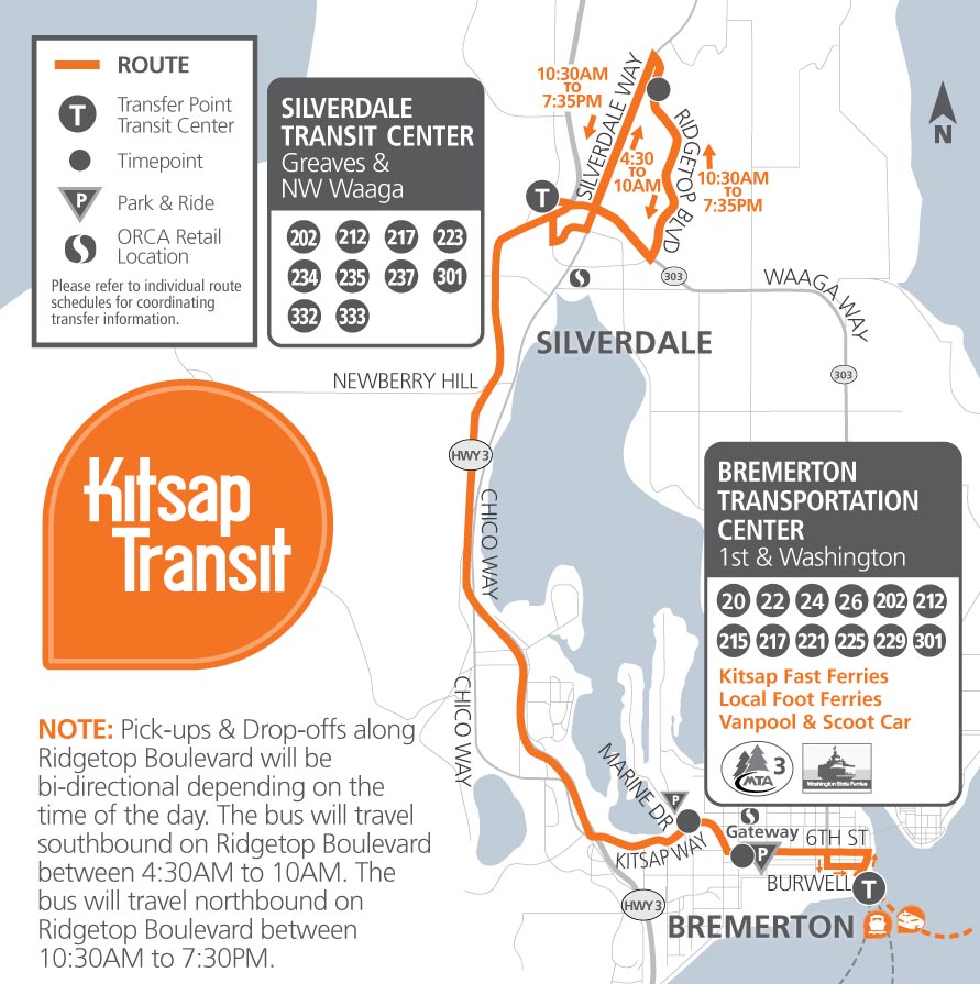 202 Central Kitsap Fast Ferry Express Kitsap Transit