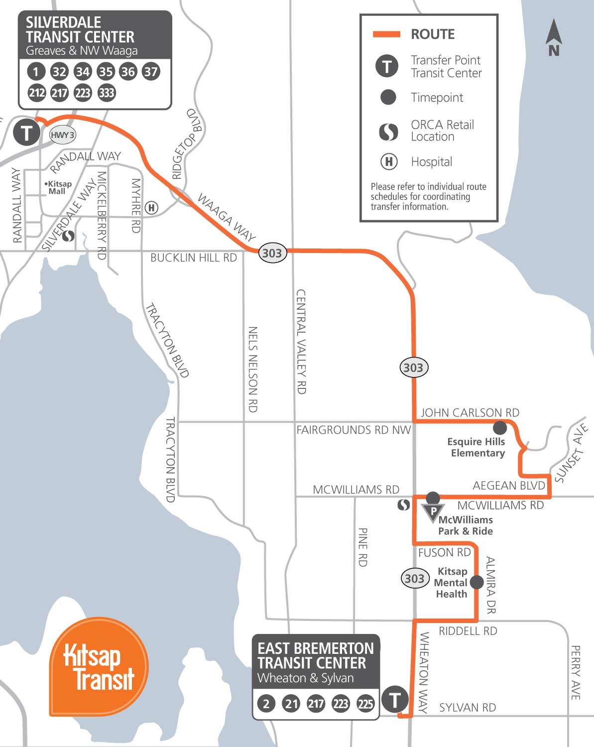 Route 223 - Kariotis Map