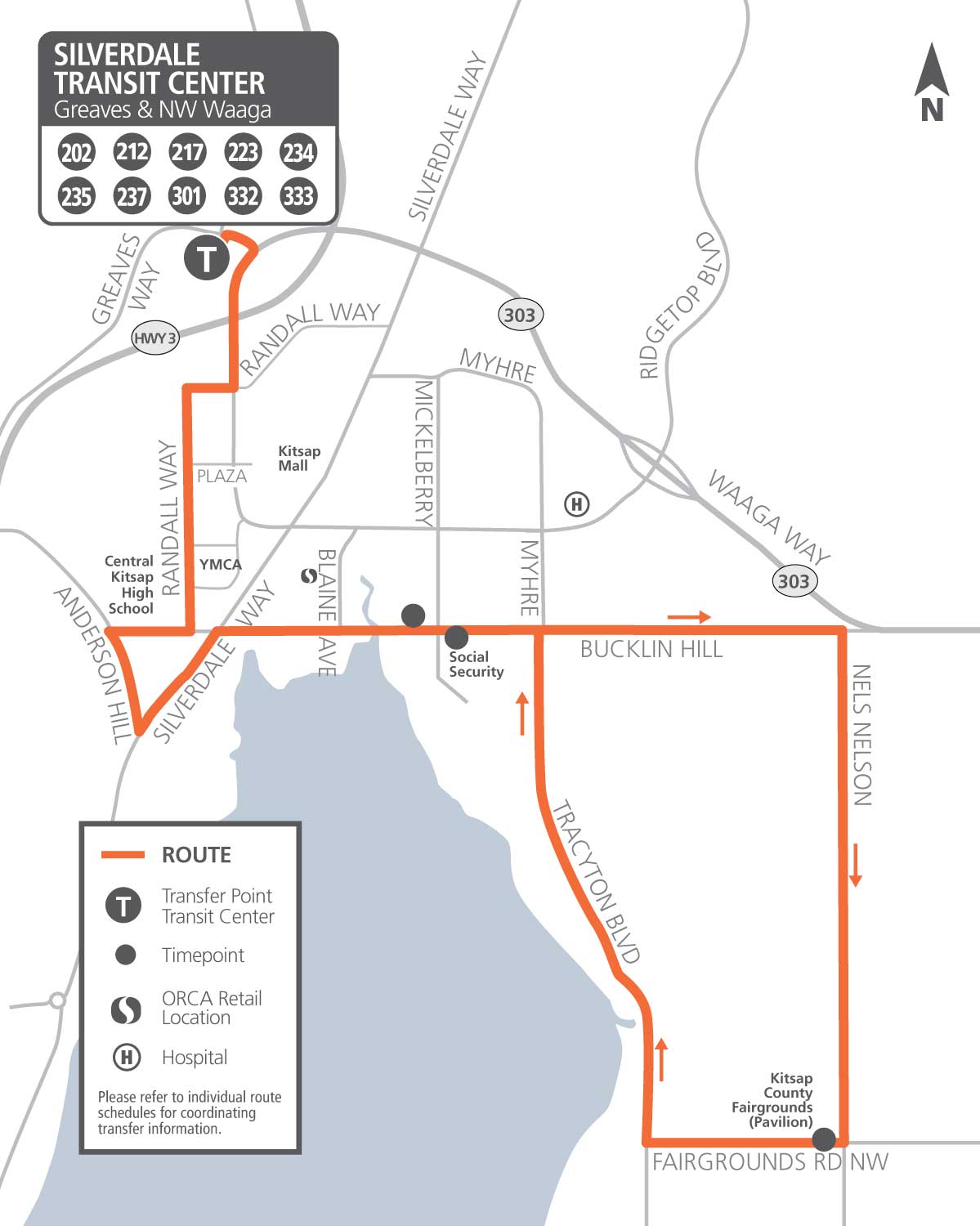 Route 237 - Map