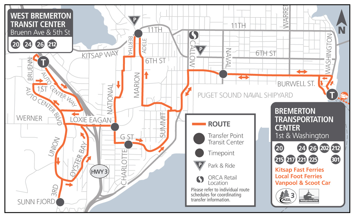 20 Navy Yard City Kitsap Transit