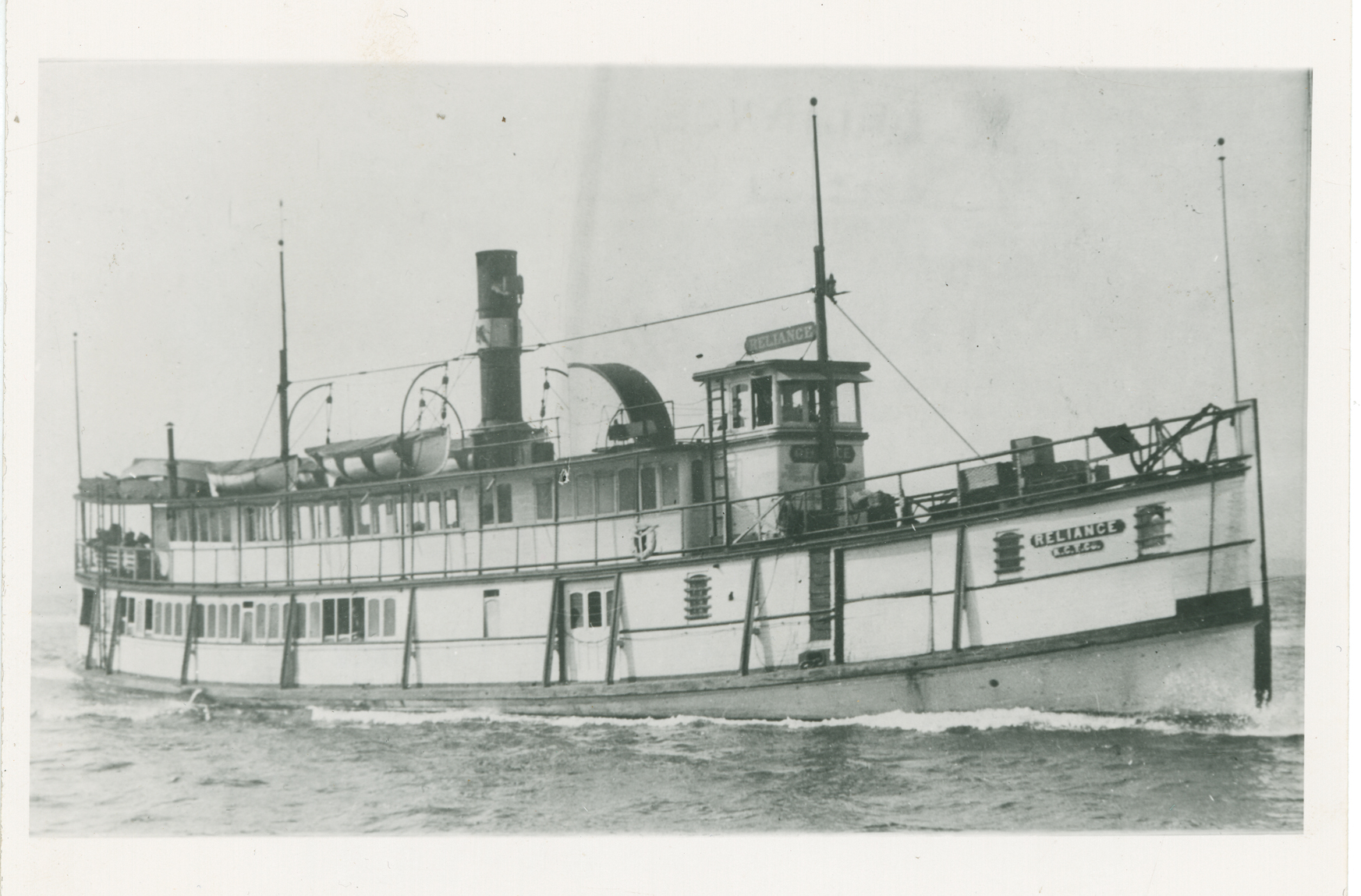 Reliance from Mosquito Fleet era