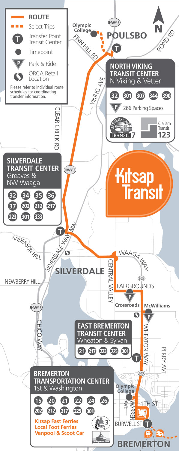 Route 301 Map