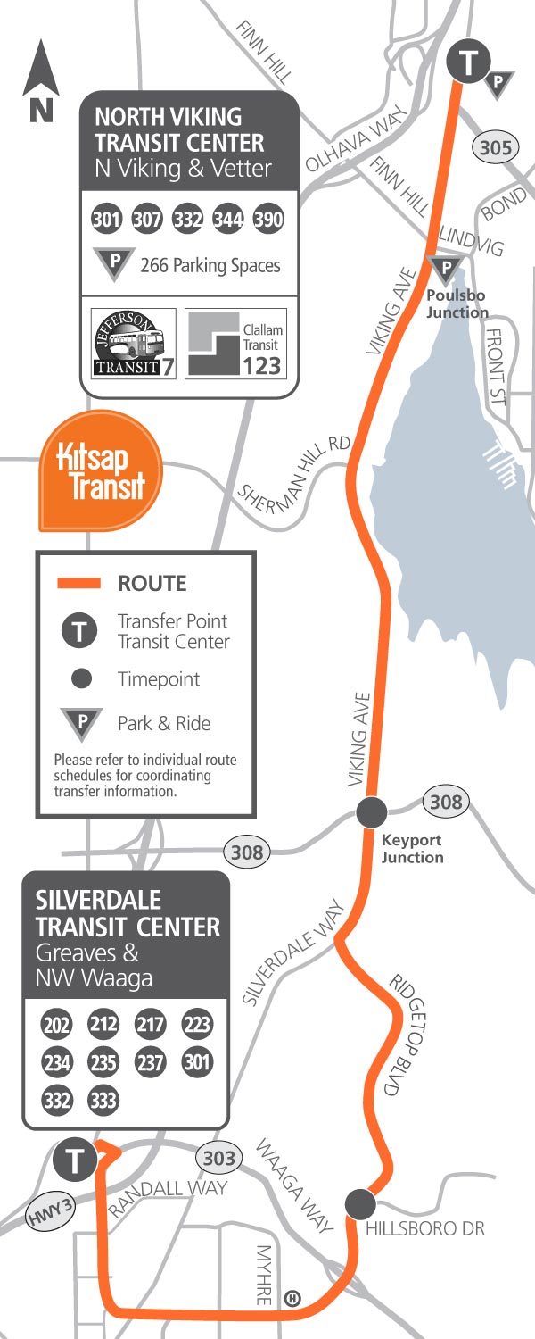 Route 332 - Map