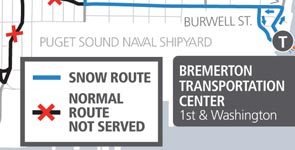 #220 - Sunn Fjord Snow Route map