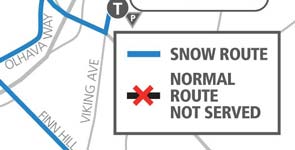 #344 - Poulsbo Central - Snow Route