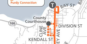 Route 5 - Sidney Map